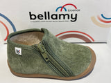 Chaussons Bellamy Paul velours kaki