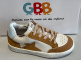 Chaussures basses GBB Hermine 27556AN304 blanc Camel bleu