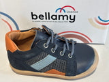 Bottines Bellamy Gabin marine orange