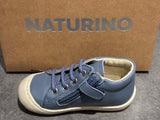 Bottines Naturino cocoon zip céleste