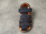 Sandalettes Babybotte 4381B002 tafari nabuk bleu