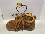 Bottines Shoo pom Bouba zip Miko Camel nubuck