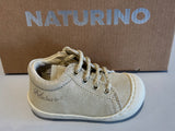Bottines Naturino cocoon zip platinium or 0012013461042Q08