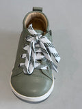 Bottines Shoo pom Bouba zip lace kaki