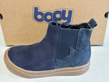 Boots Bopy Satine marine étoile loops