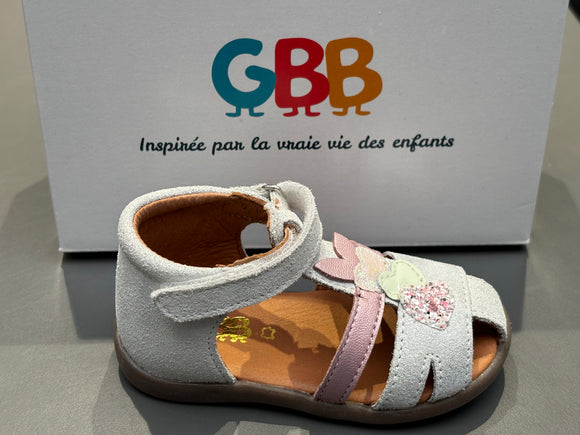 Sandalettes GBB 23979 AJ115 enita blanc rose