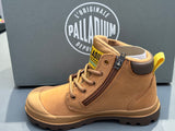 Bottines Palladium 57216-257-M Pampa hi cuff WP Camel