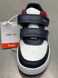 Chaussures basses Geox scratch B eclyper A B565LA C4211 navy White rouge