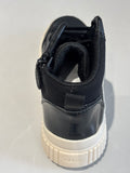 Bottines Geox J Laquinny J66M3DC9999 noir vernis