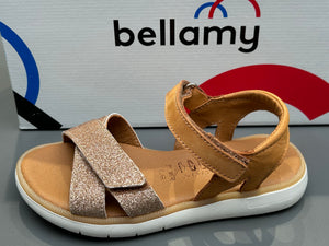 Sandalettes Bellamy Évi or camel