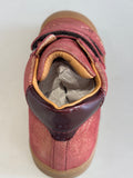 Bottines Babybotte Aurevoir scratch 9124B056 Bordeaux