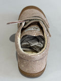 Bottines Naturino cocoon VL scratch pois or taupe