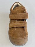 Bottines Naturino cocoon VL scratch nubuck cognac