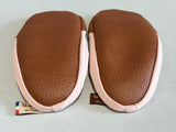 Chaussons les pas petits rose