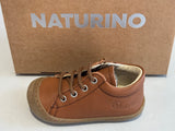 Bottines Naturino cocoon zip cognac