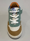 Chaussures basses GBB Osman 27467AN251 blanc cognac bleu