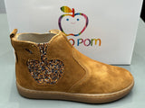 Boots Shoo pom play New Apple velours oily DK camel