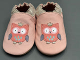 Chaussons Robeez sweet owl rose