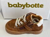 Bottines Babybotte Farel 9061B138 Camel blanc cassé