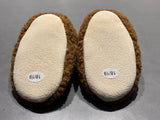 Chaussons Tichoups bouclette noisette