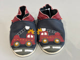 Chaussons tichoups Xavier le camion de pompier