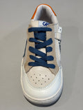 Chaussures basses GBB Hermine 27555AN304 blanc bleu orange