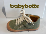 Bottines Babybotte Argo sport 8008B084 vert beige