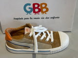 Chaussures basses GBB Fonceur 2766AN351 Camel bleu orange