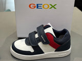 Chaussures basses Geox scratch B eclyper A B565LA C4211 navy White rouge