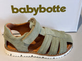 Sandalettes Babybotte king kaki