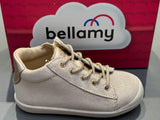 Bottines Bellamy Calika 33100001 beige paillette blanc