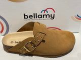 Sandalettes Bellamy Clic 35402001 velours Camel