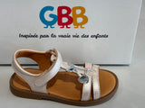 Sandalettes GBB Muria rose cerise beige