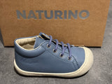 Bottines Naturino cocoon zip céleste