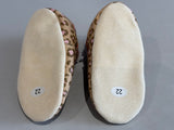 Chaussons tichoups Alba les léopards rose