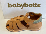 Sandalettes Babybotte Gimmy Camel kaki