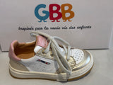 Chaussures basses GBB Constant 27662AN350 blanc or rose