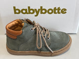 Bottines Babybotte Archie 9184B068 vert Camel