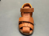 Sandalettes Babybotte 4383B161 titof texano cognac