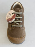Bottines Naturino cocoon wide nubuck marron foncé