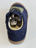Bottines Naturino cocoon zip Marine vert velours