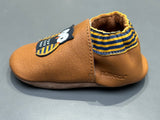 Chaussons Robeez hibou choux camel