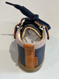Bottines Shoo pom Bouba bi zip marine Camel taupe