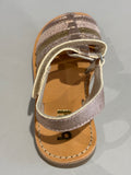 Sandalettes Bopy Elbossa rose or paillette