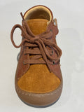 Bottines Shoo pom Guizmo zip lace Camel