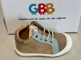 Bottines GBB Laninou 27323AN601 beige bleu ciel