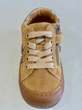 Bottines Babybotte Argo sport 9012B010 Camel bronze paillettes