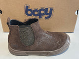 Boots Bopy Sebestar marron brillant