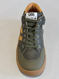 Bottines GBB Accueillant kaki moutarde