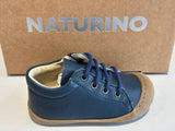 Bottines Naturino cocoon zip Marine cuir